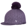 Shires Aubrion Pom Pom Hat Cover - Leopard Effect